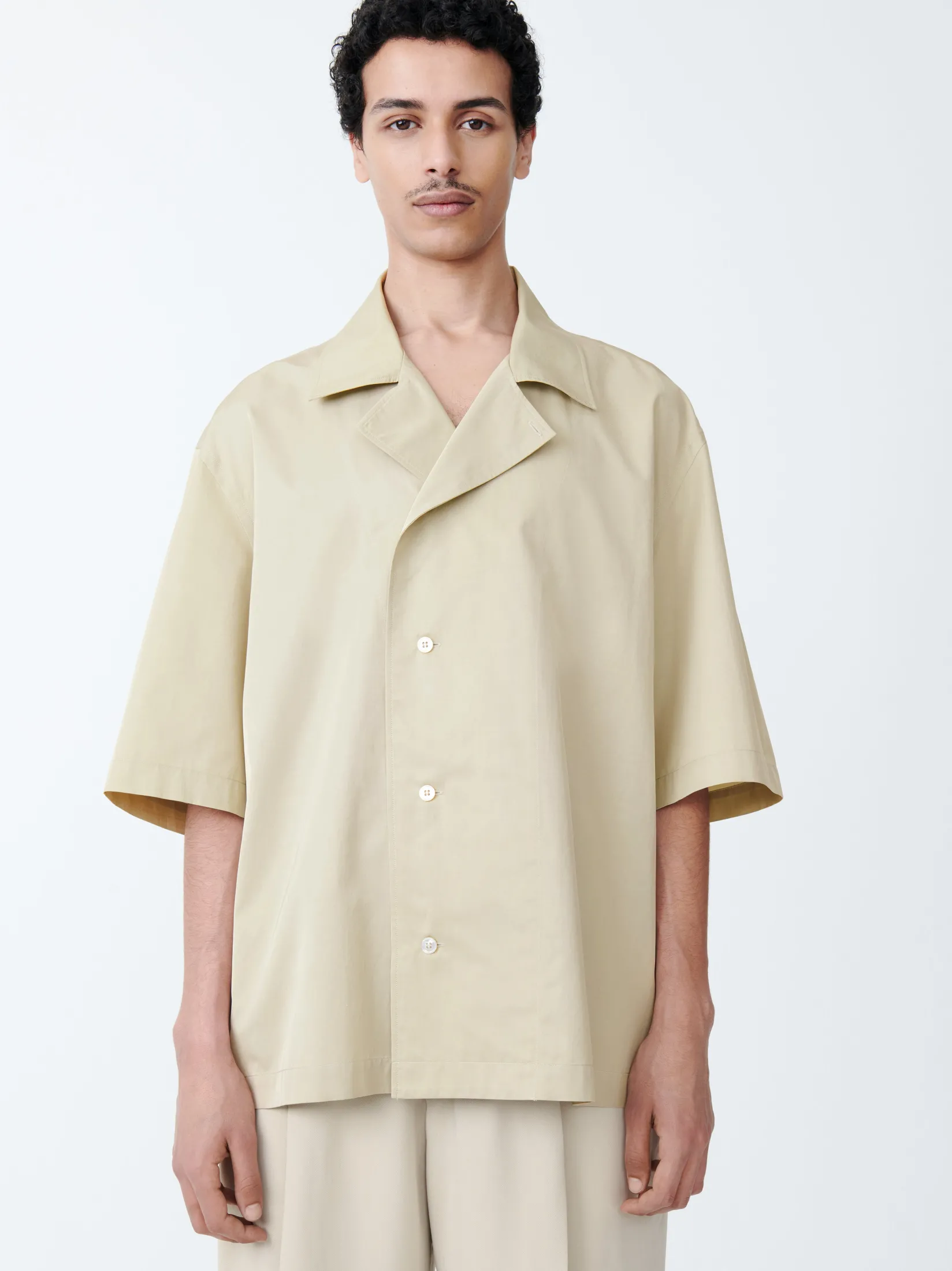 Discount Studio Nicholson Loca Shirt Dark Stone