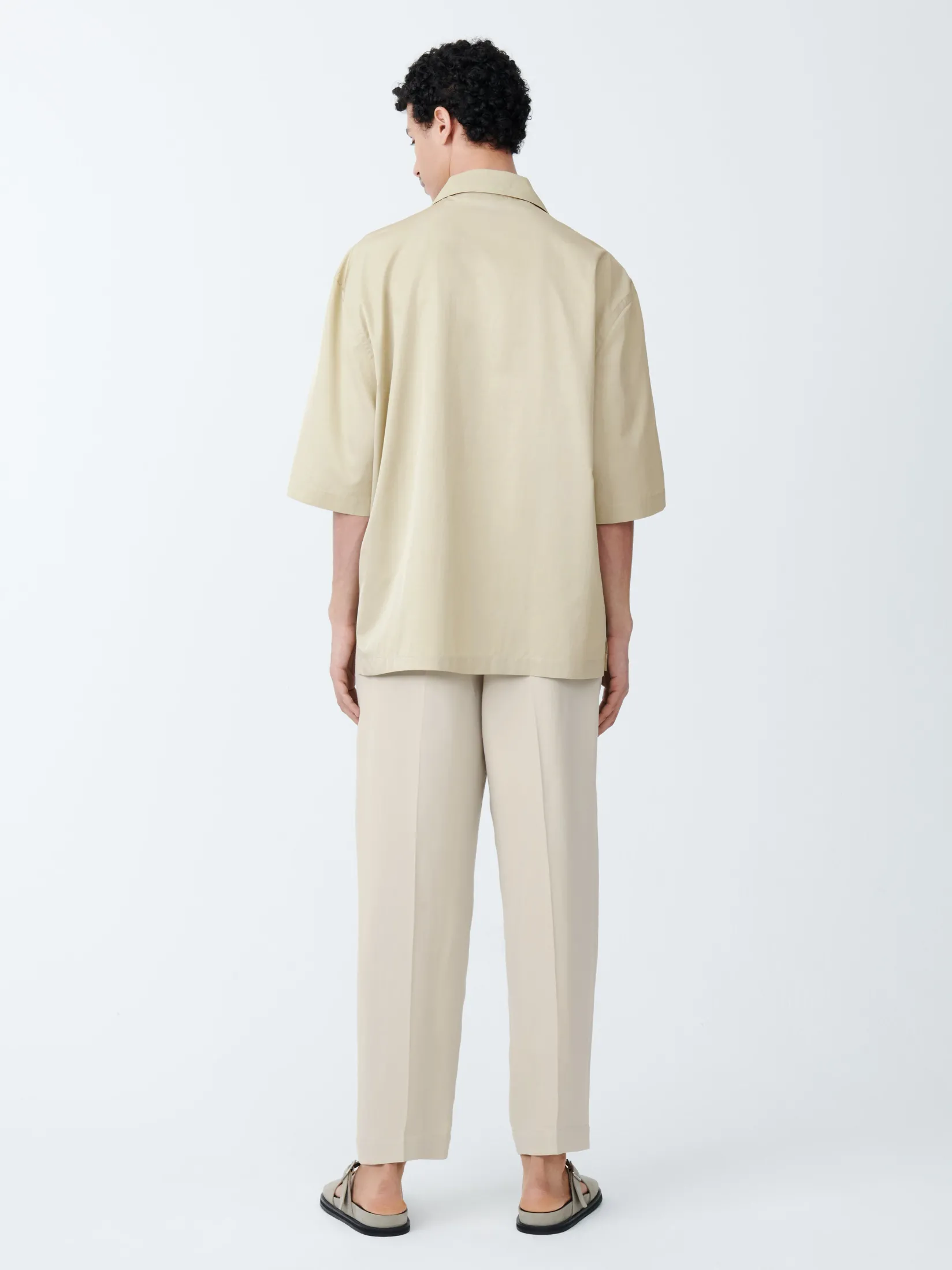 Discount Studio Nicholson Loca Shirt Dark Stone