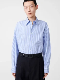 Sale Studio Nicholson Loche Shirt Blue Stripe