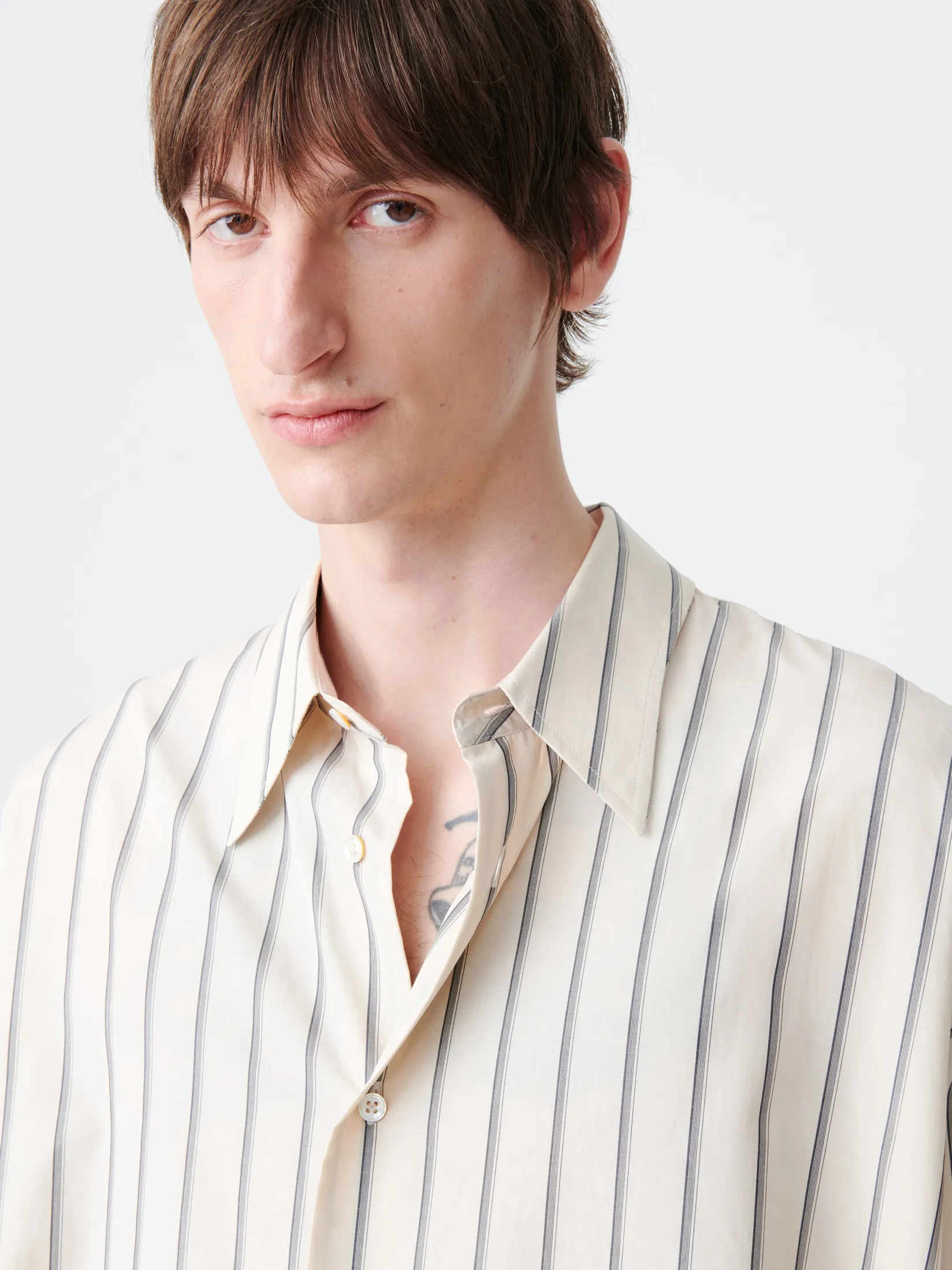 Outlet Studio Nicholson Loche Shirt Plaster Stripe