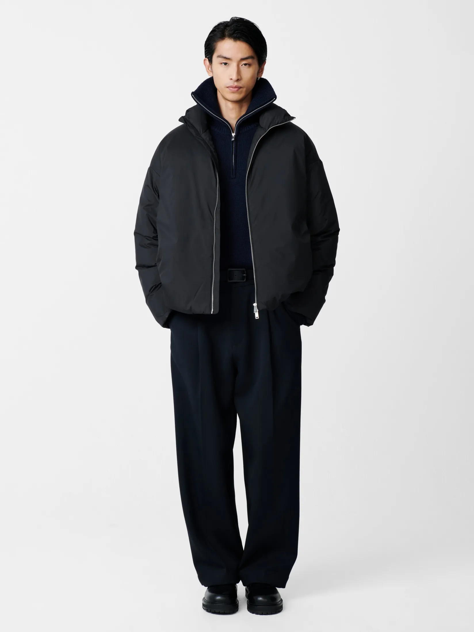 Clearance Studio Nicholson Loft Down Jacket Black