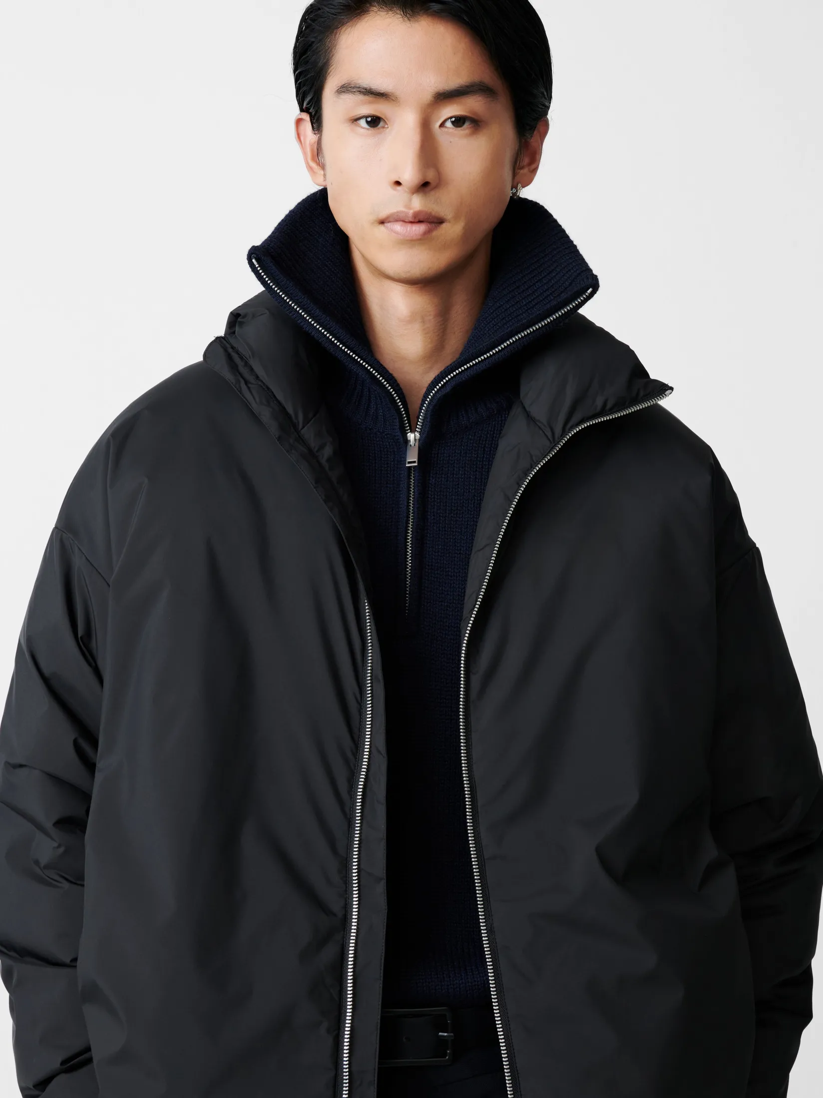 Clearance Studio Nicholson Loft Down Jacket Black