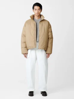 Fashion Studio Nicholson Loft Down Jacket Taupe