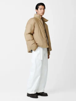 Fashion Studio Nicholson Loft Down Jacket Taupe