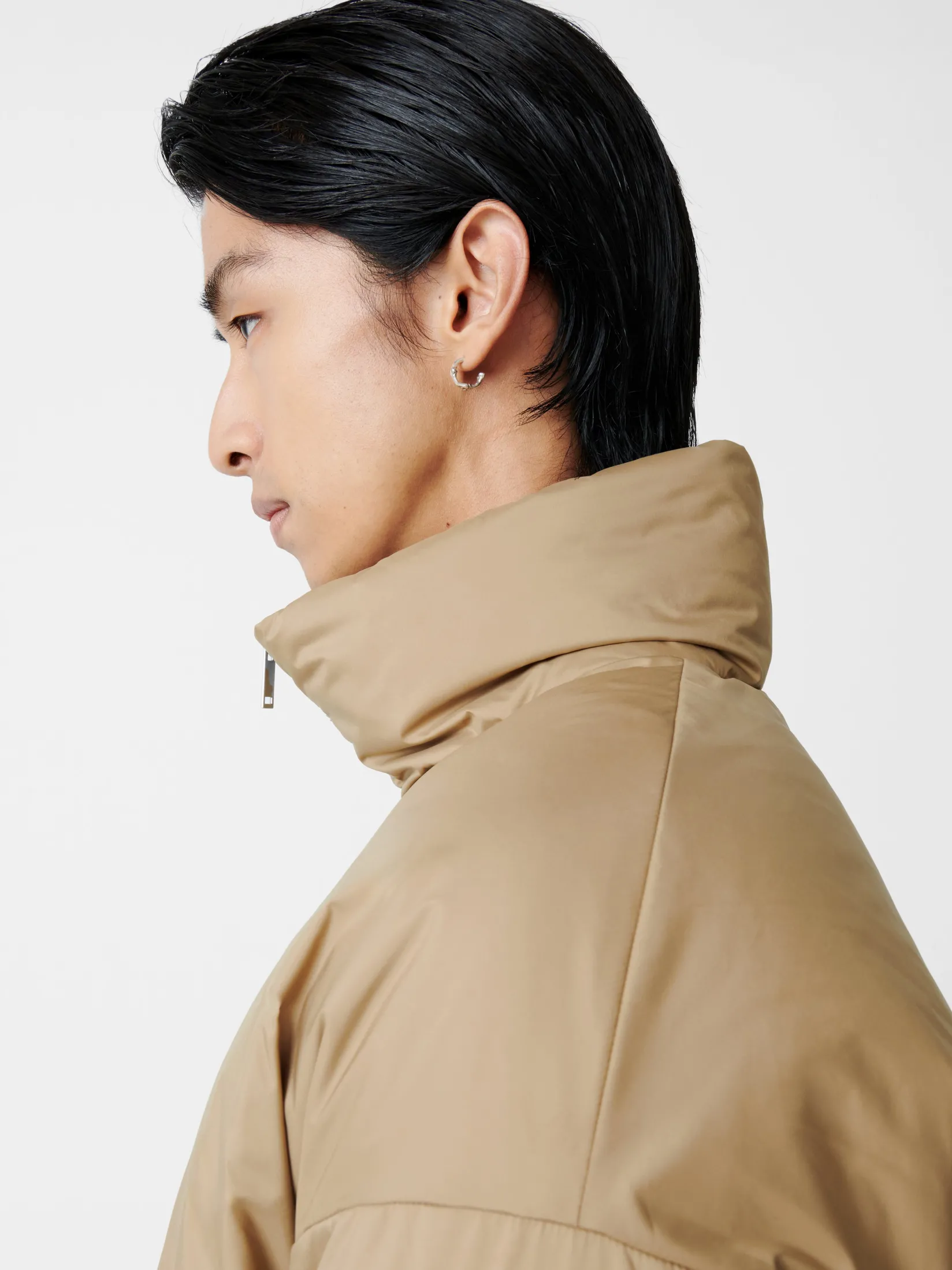 Fashion Studio Nicholson Loft Down Jacket Taupe