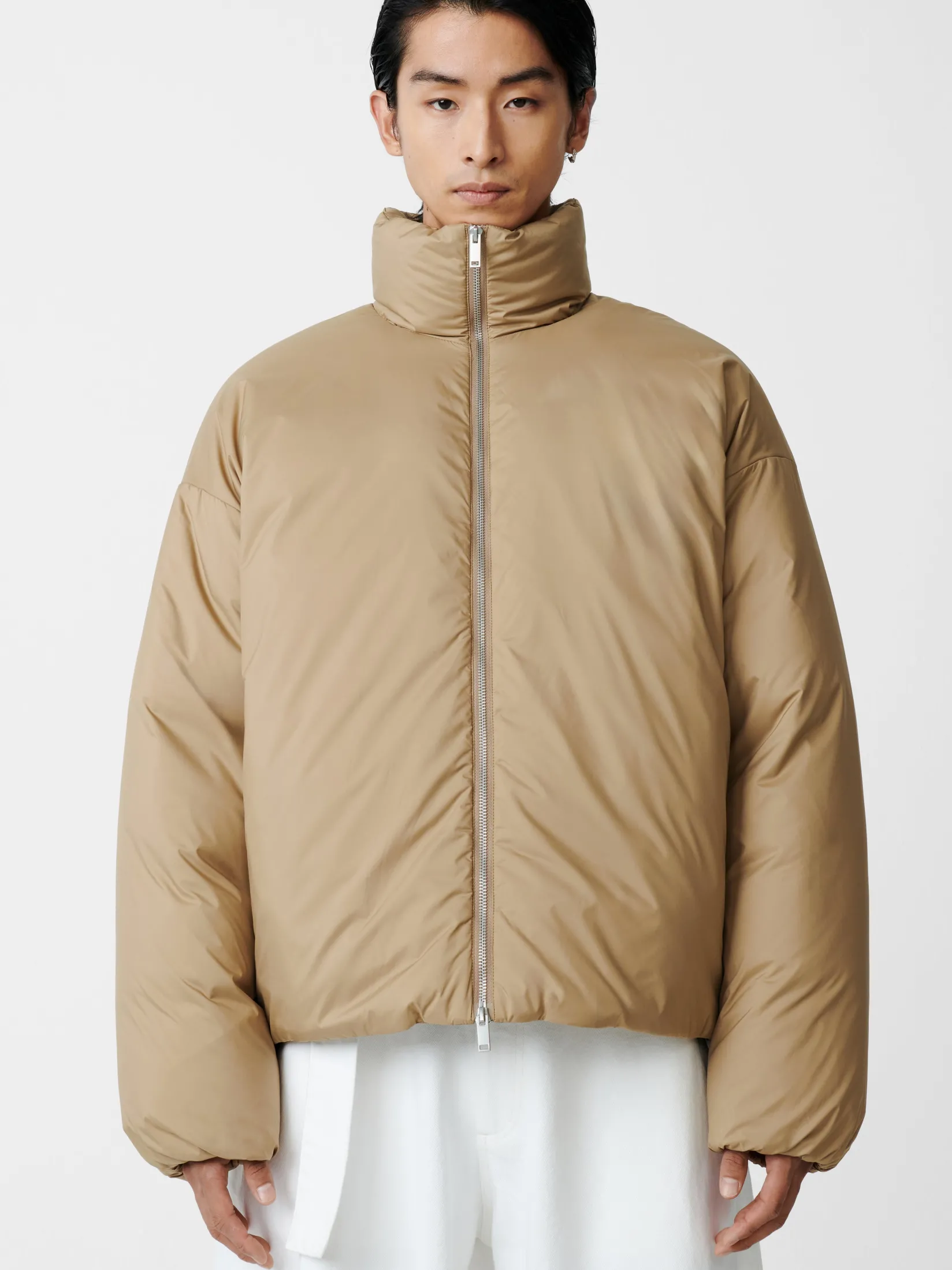 Fashion Studio Nicholson Loft Down Jacket Taupe