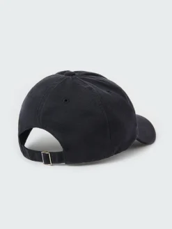 Outlet Studio Nicholson Logo Cap Darkest Navy