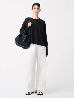 Online Studio Nicholson Loop Long Sleeve T-Shirt Black
