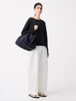 Online Studio Nicholson Loop Long Sleeve T-Shirt Black