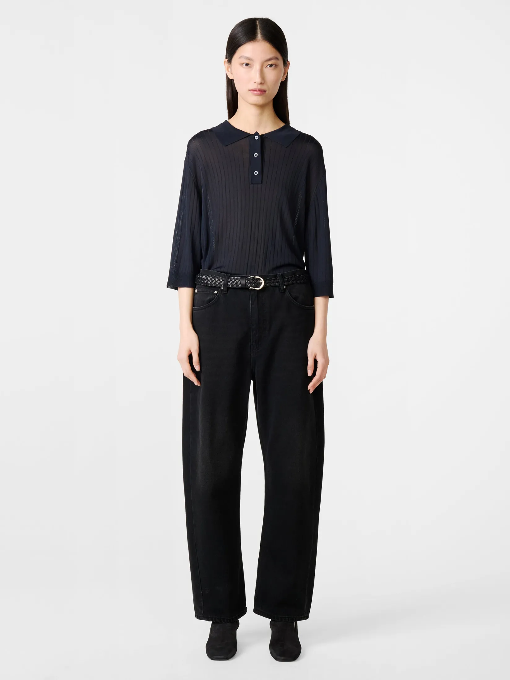 Online Studio Nicholson Lordi Knit Darkest Navy