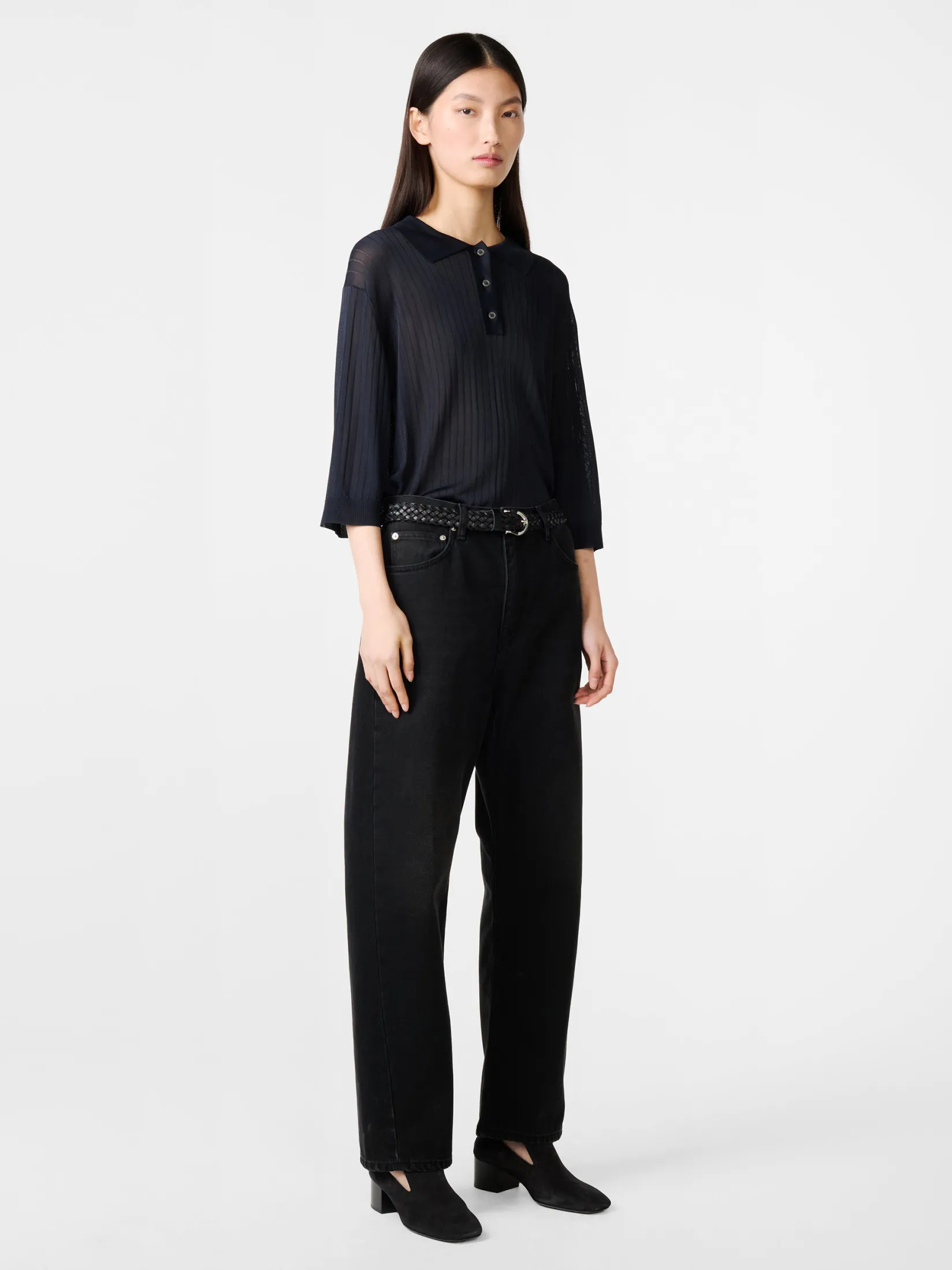 Online Studio Nicholson Lordi Knit Darkest Navy