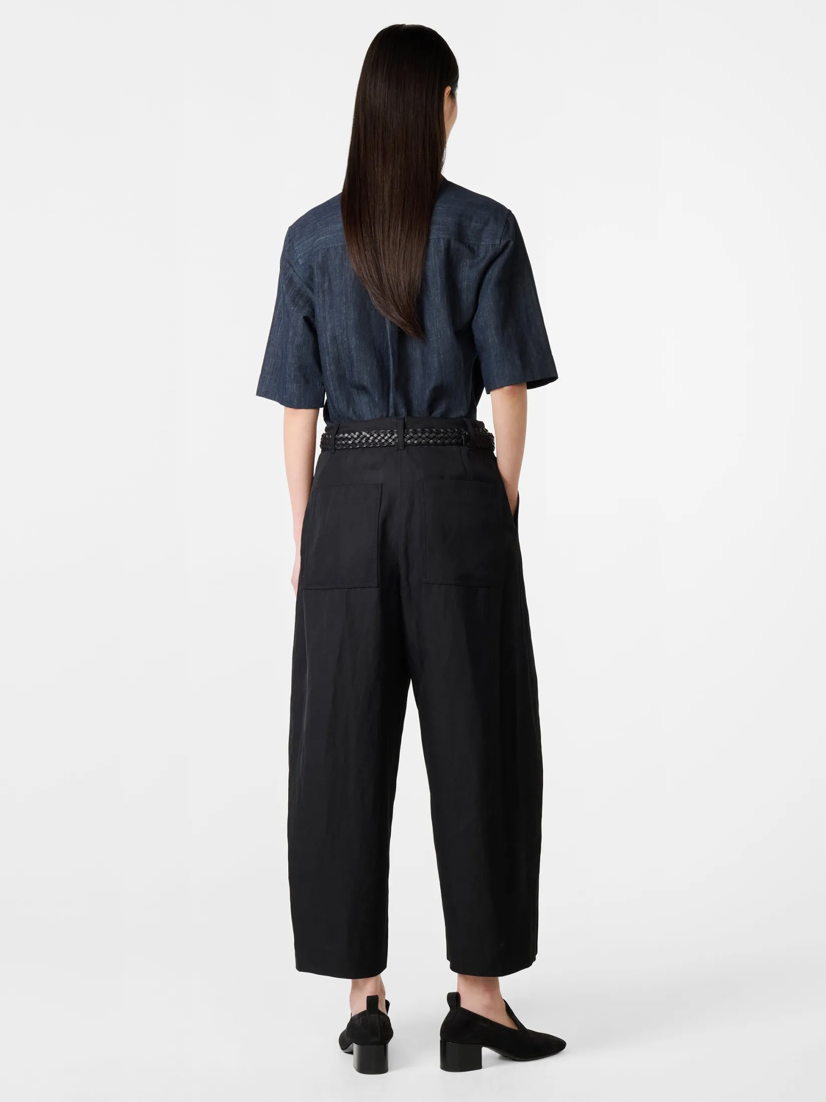 Sale Studio Nicholson Luis Shirt Indigo