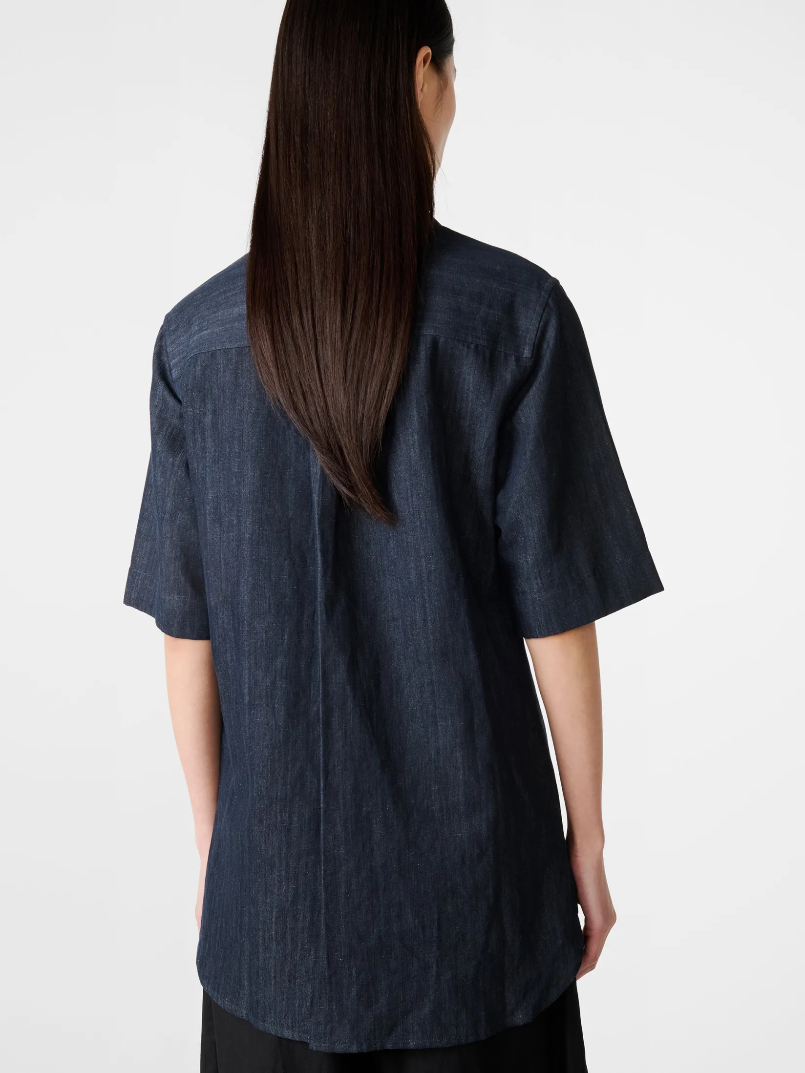 Sale Studio Nicholson Luis Shirt Indigo