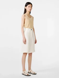 New Studio Nicholson Luna Linen Short Parchment