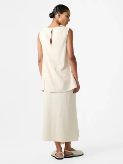 New Studio Nicholson Mae Skirt Cream