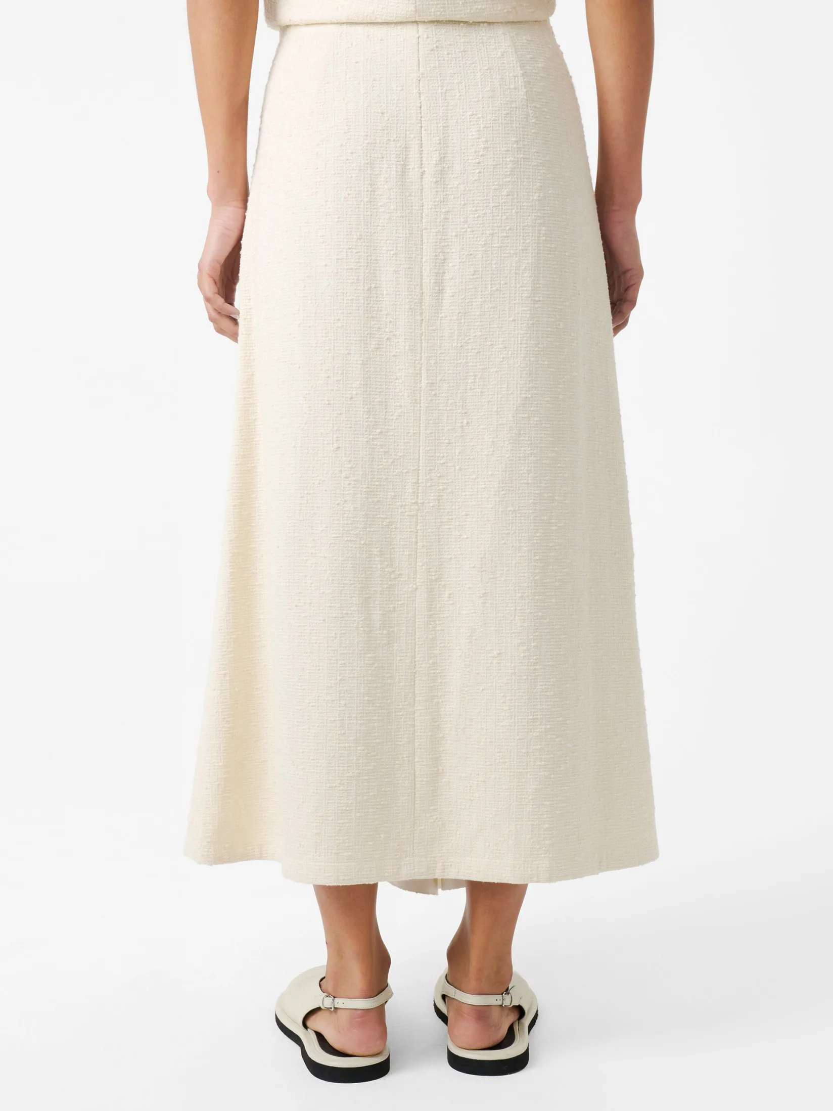 New Studio Nicholson Mae Skirt Cream