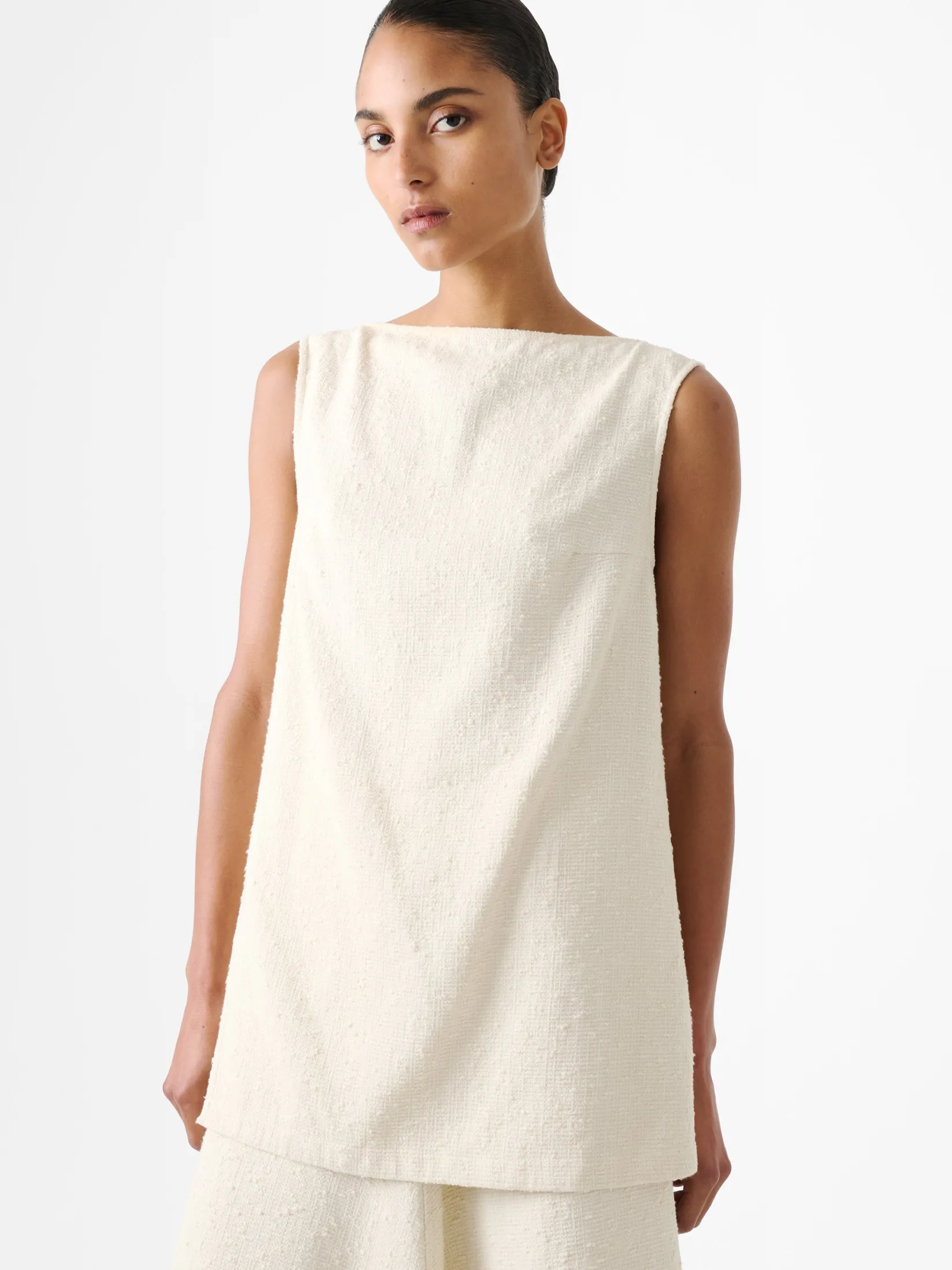 Fashion Studio Nicholson Mager Top Cream