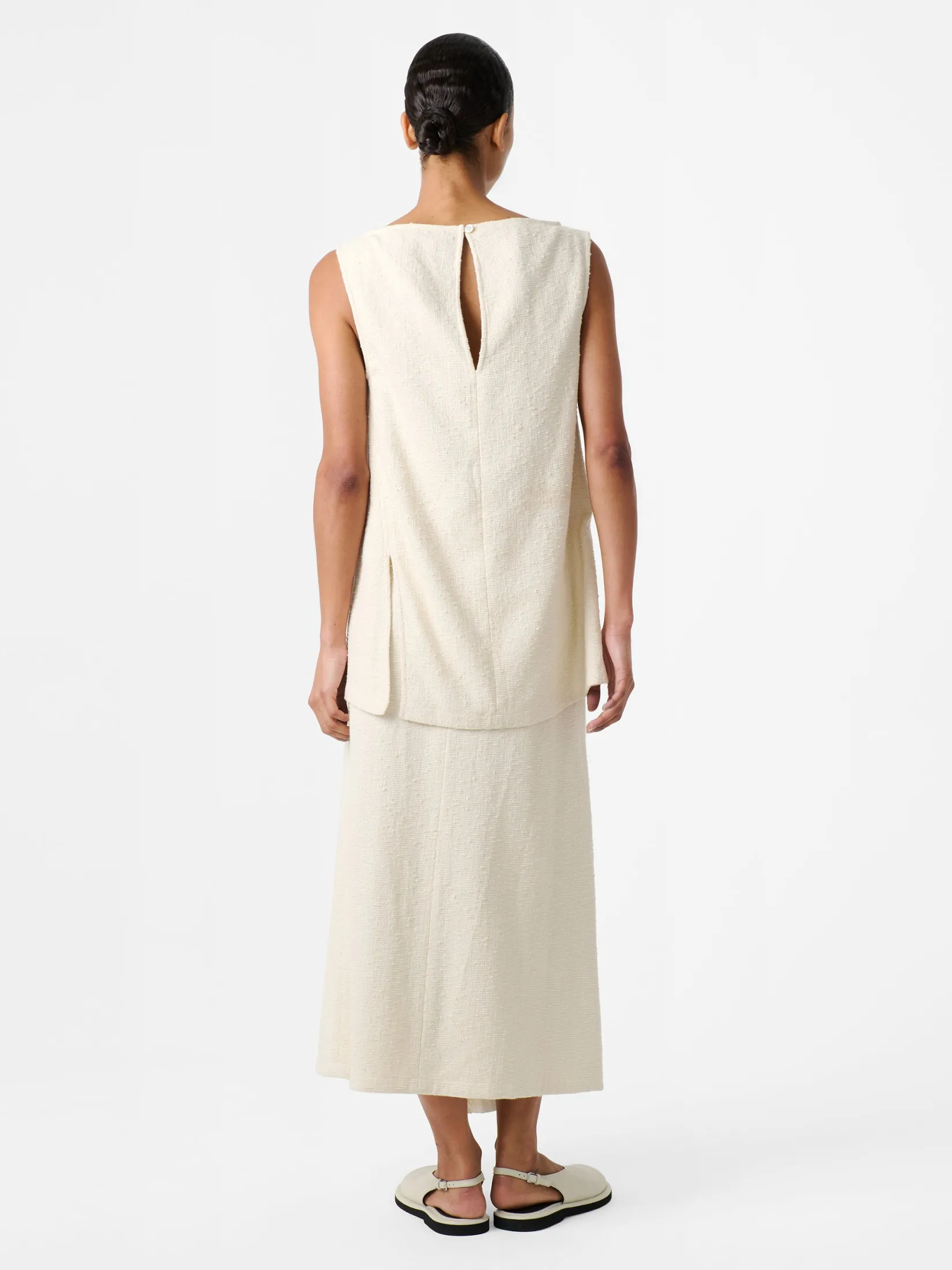 Fashion Studio Nicholson Mager Top Cream