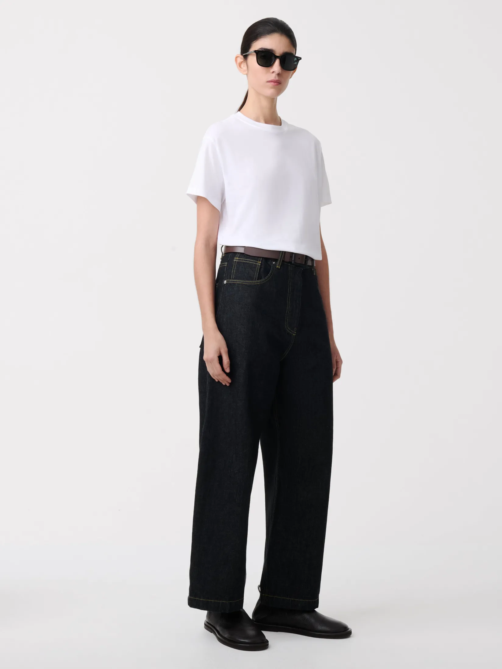 Fashion Studio Nicholson Marine T-Shirt Off White