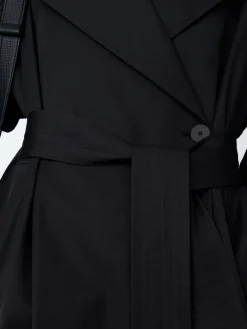 Fashion Studio Nicholson Mawer Coat Black Grape