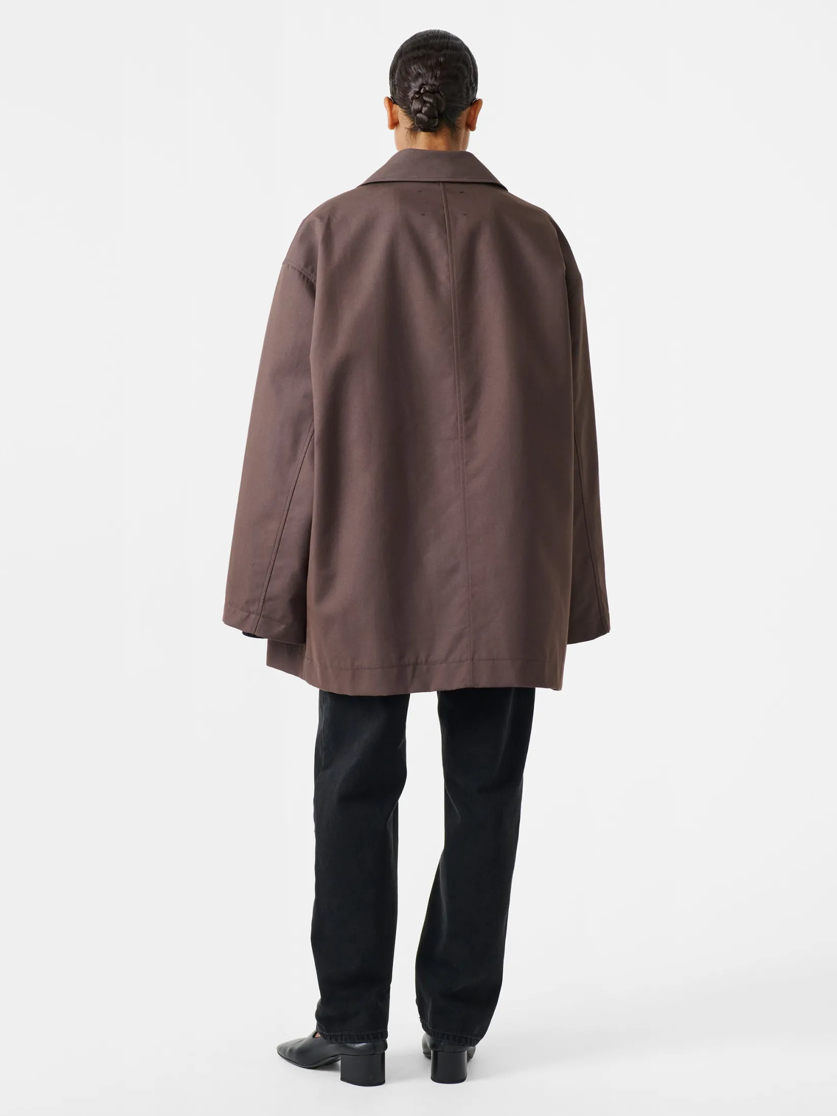 Sale Studio Nicholson Measure Jacket Moss / Black