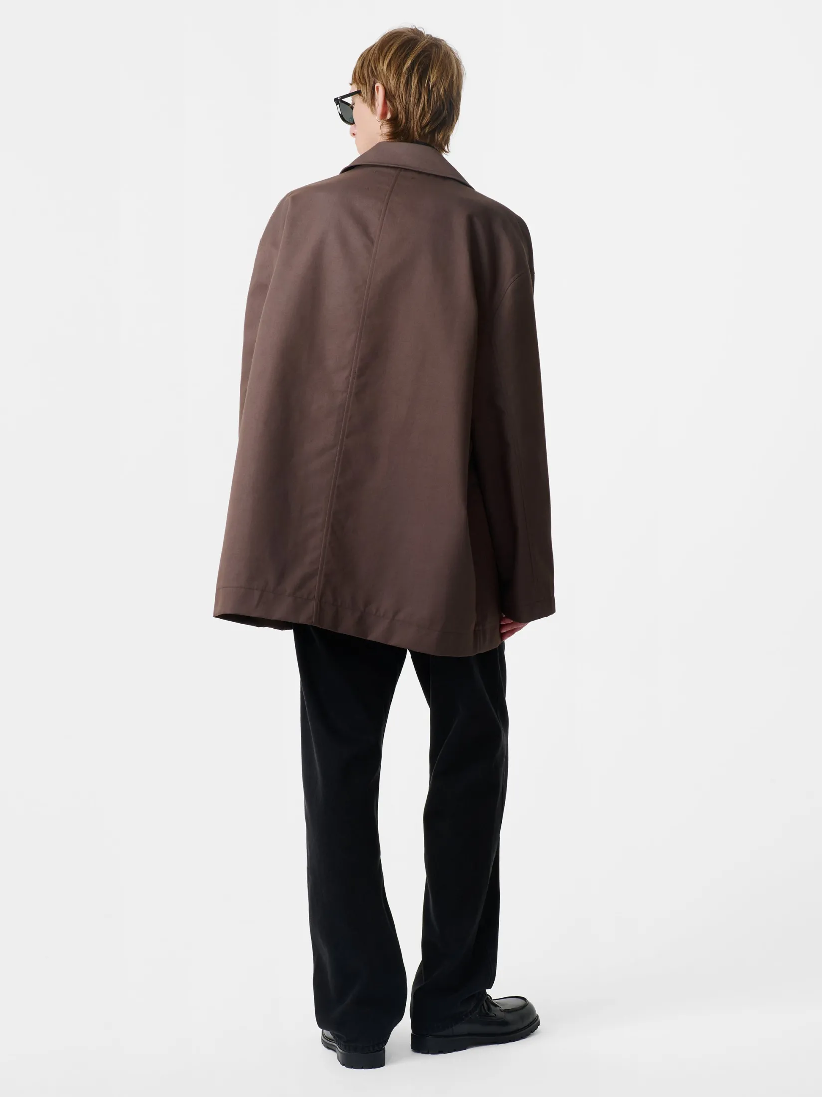 Sale Studio Nicholson Measure Jacket Moss / Black