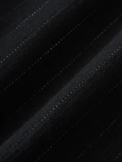 Discount Studio Nicholson Men's Conde Stripe Jacket Black