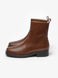 New Studio Nicholson Men's Square Boot Whiskey