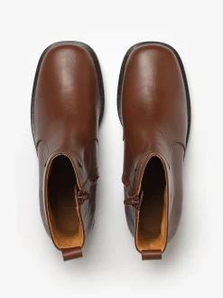 New Studio Nicholson Men's Square Boot Whiskey