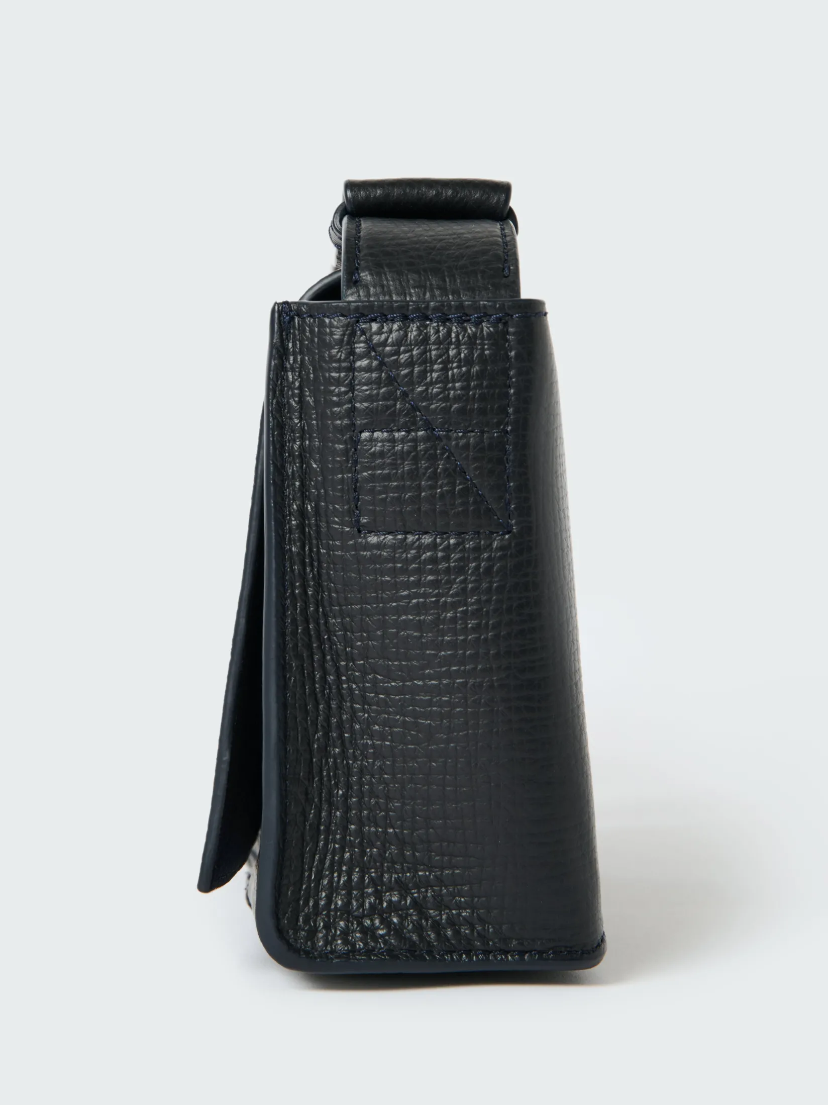 Clearance Studio Nicholson Meshi Mini Leather Bag Darkest Navy