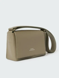 New Studio Nicholson Meshi Mini Leather Bag Elephant