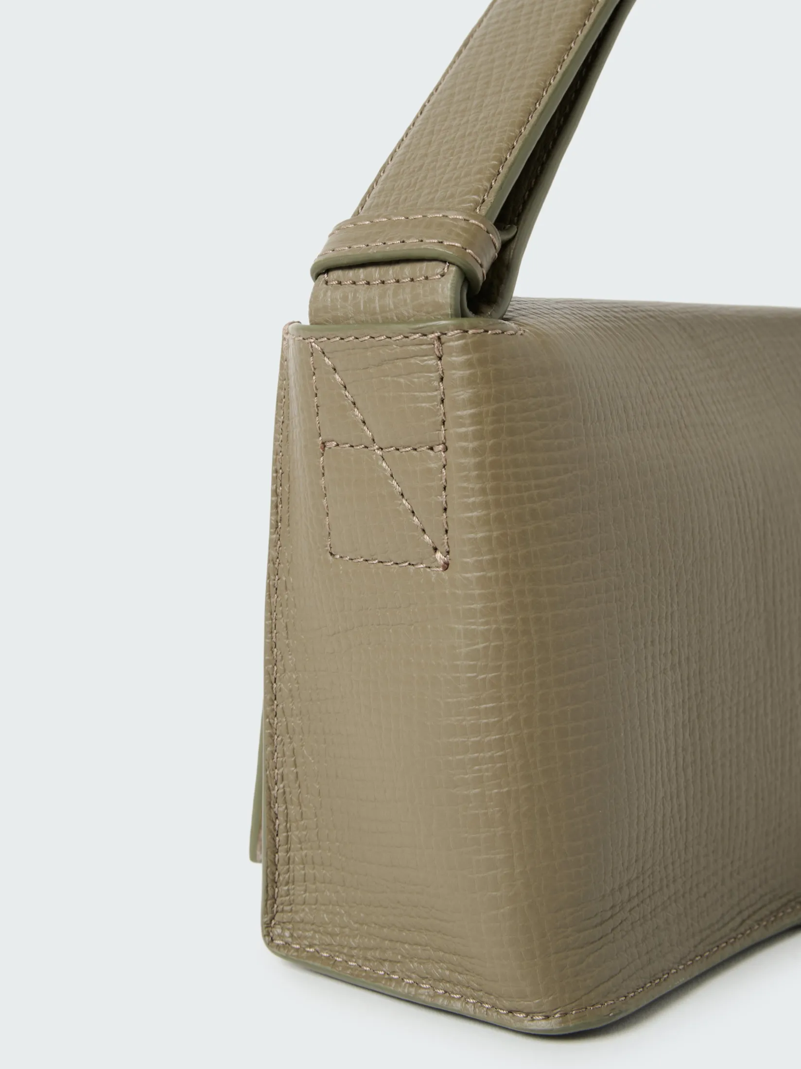 New Studio Nicholson Meshi Mini Leather Bag Elephant
