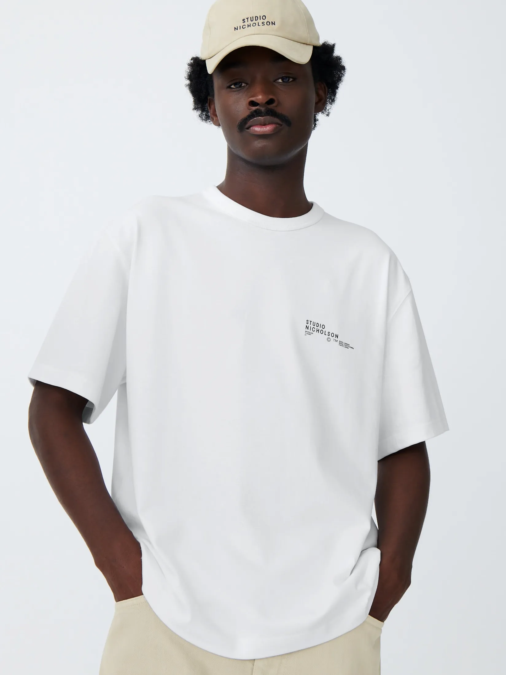 Sale Studio Nicholson Module T-Shirt White