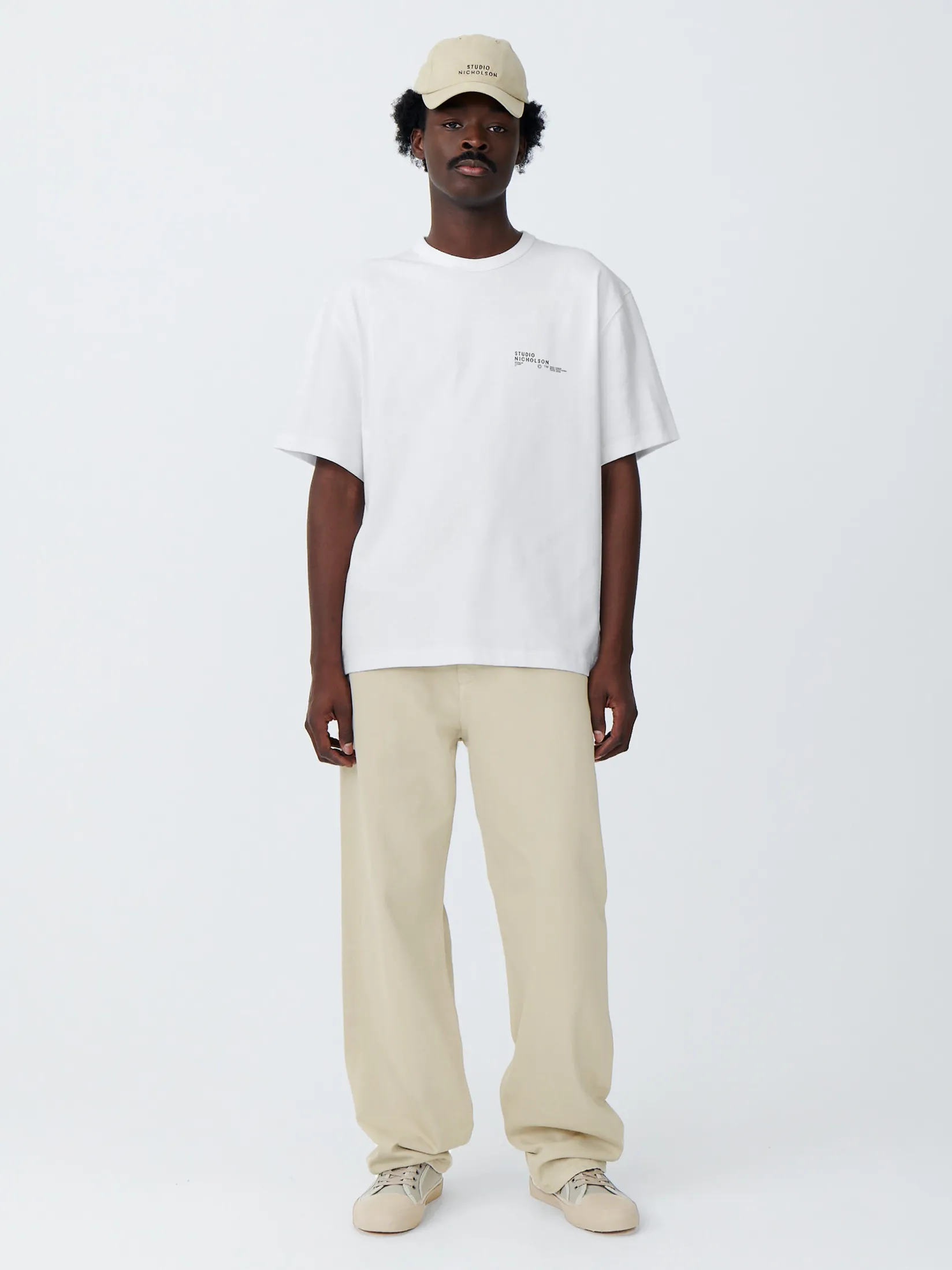 Sale Studio Nicholson Module T-Shirt White