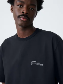 New Studio Nicholson Module T-Shirt Darkest Navy