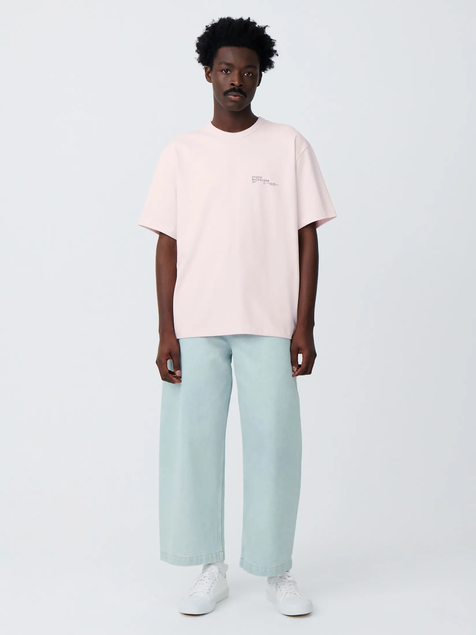 Best Studio Nicholson Module T-Shirt Miami Pink