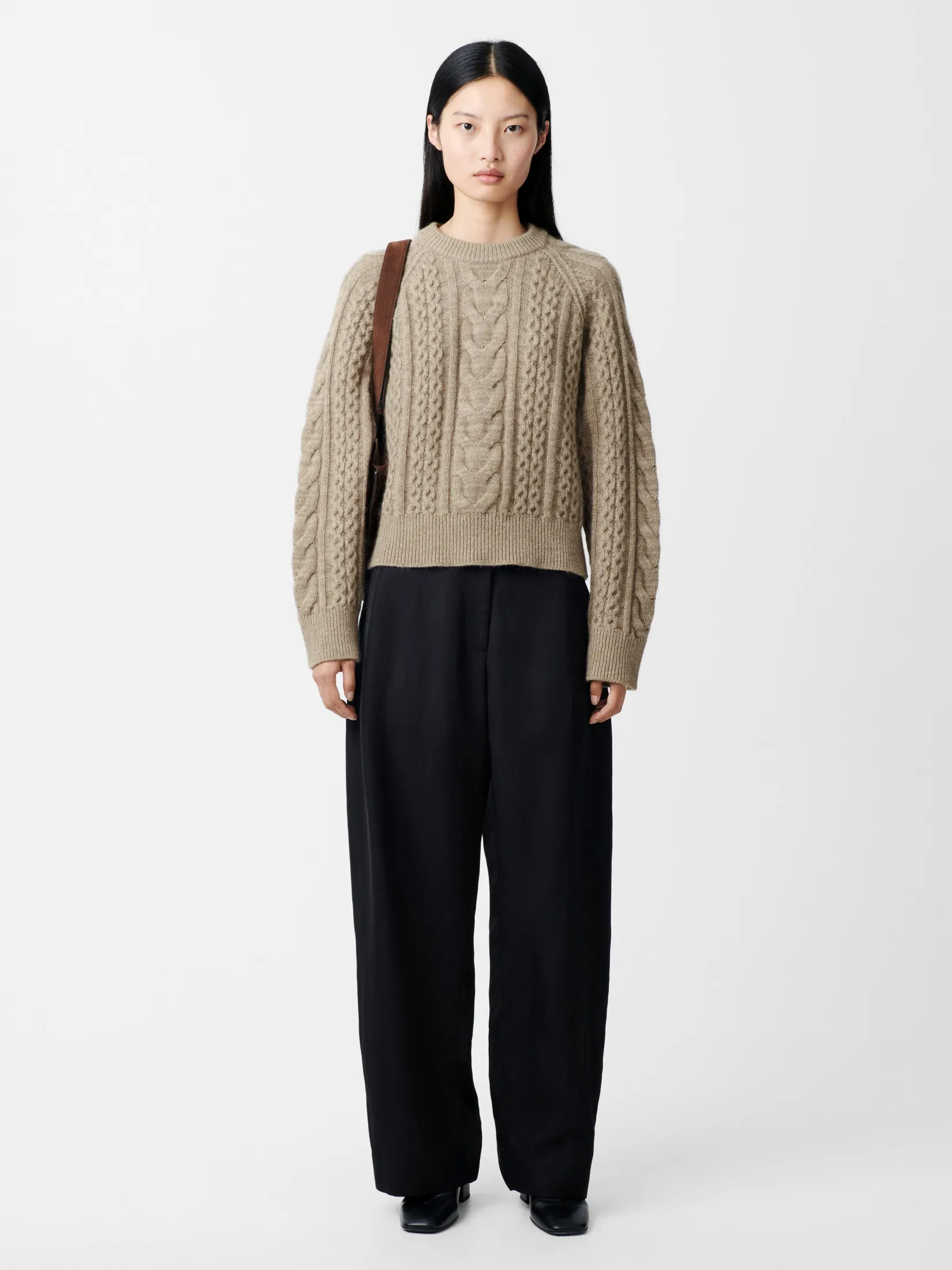 New Studio Nicholson Molve Knit Oatmeal
