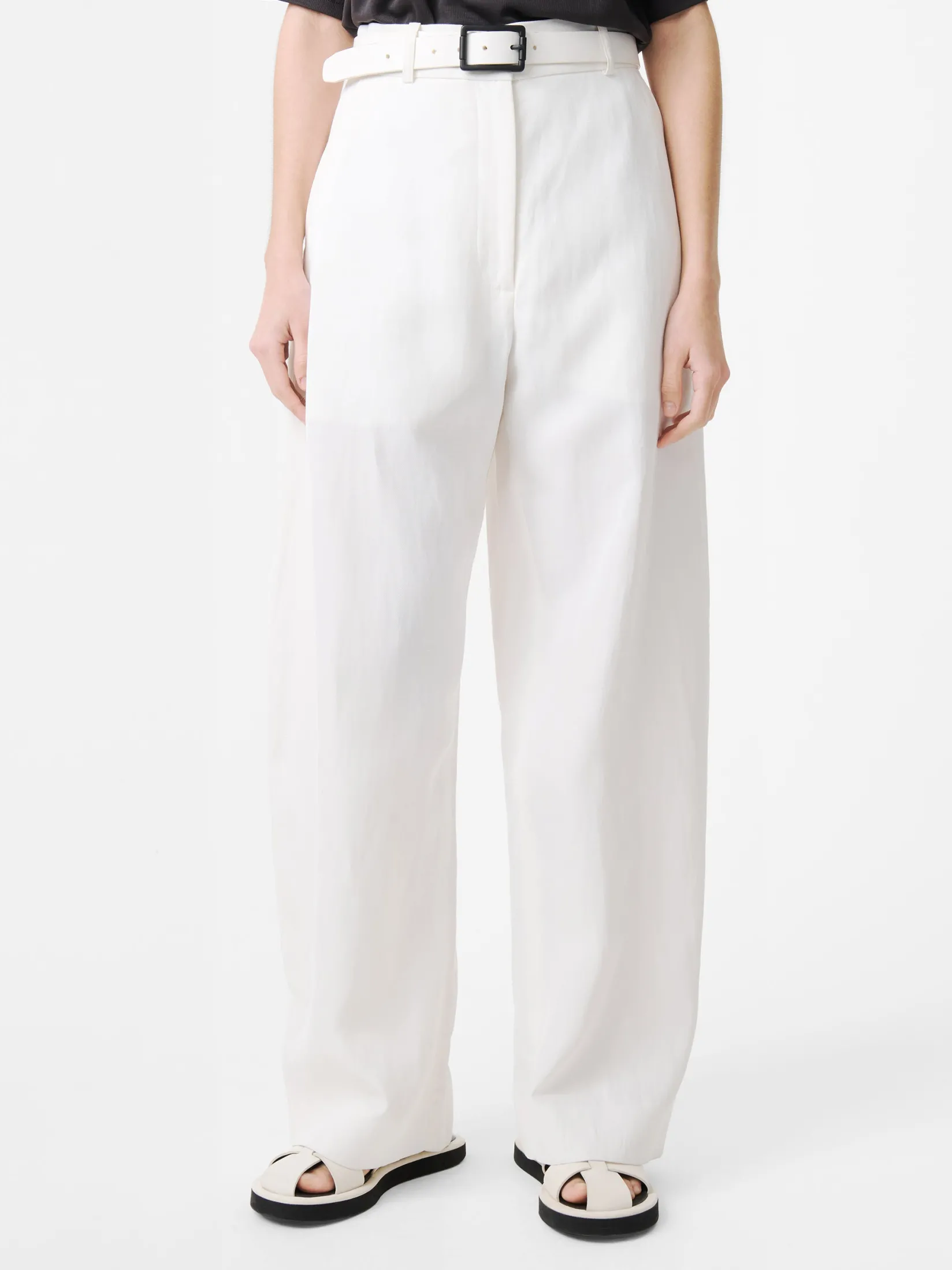 Clearance Studio Nicholson Myers Linen Pant Parchment