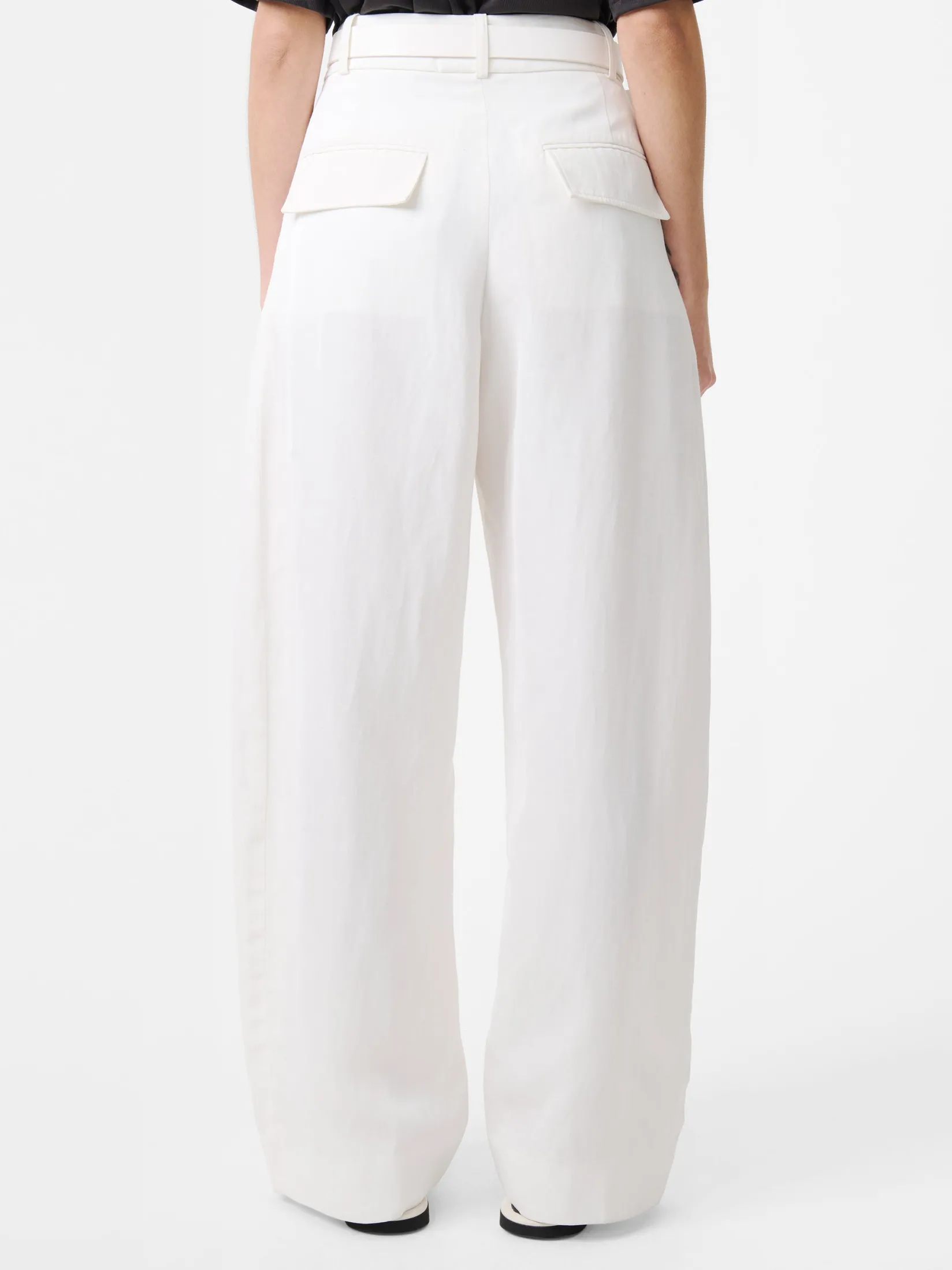Clearance Studio Nicholson Myers Linen Pant Parchment
