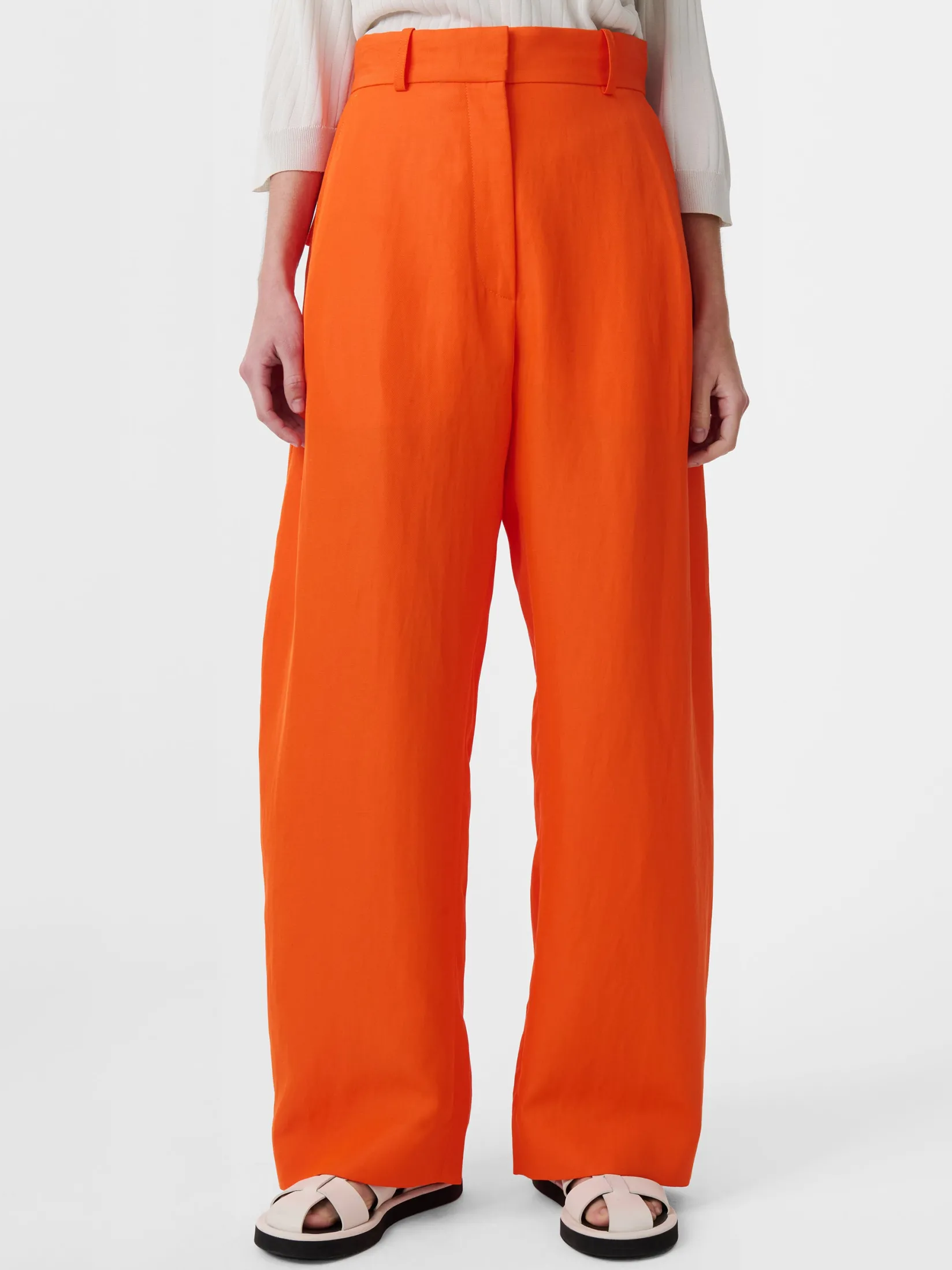Sale Studio Nicholson Myers Linen Pant Clementine