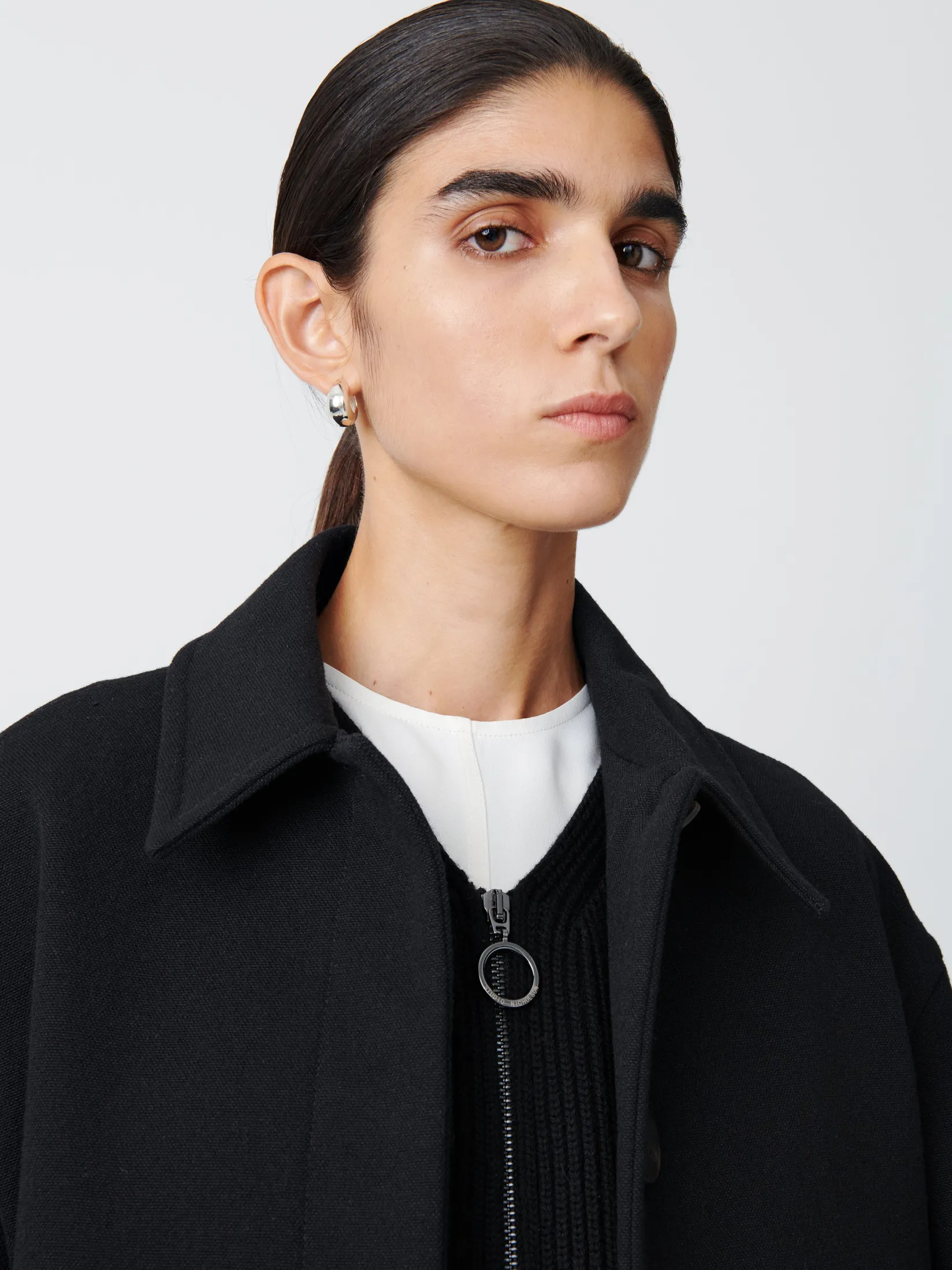 Discount Studio Nicholson Ness Coat Black