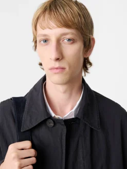 Outlet Studio Nicholson Nevis Coat Dark Navy