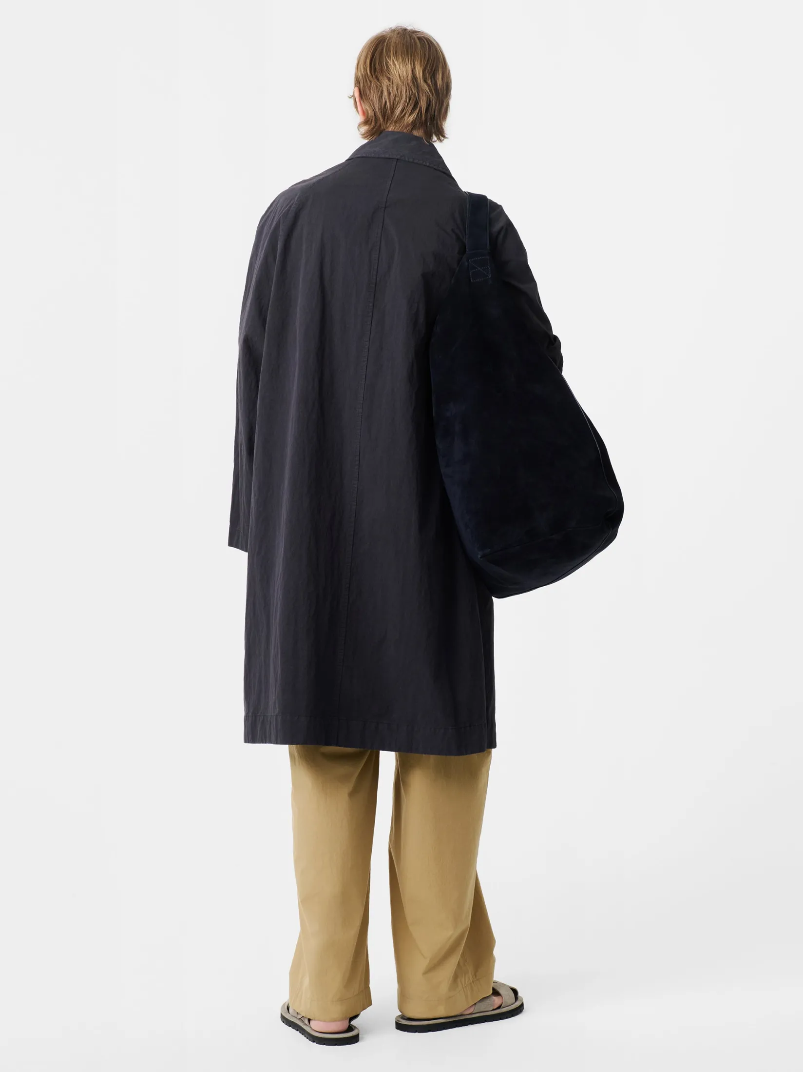 Outlet Studio Nicholson Nevis Coat Dark Navy