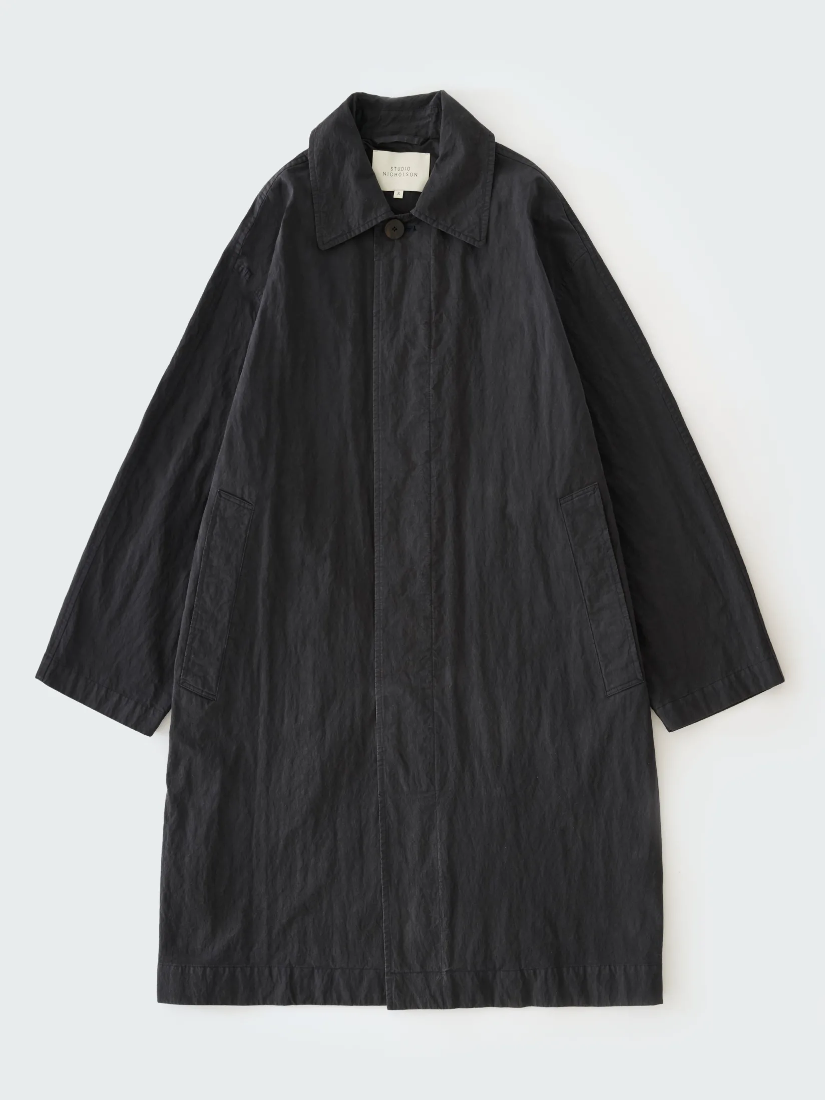 Outlet Studio Nicholson Nevis Coat Dark Navy