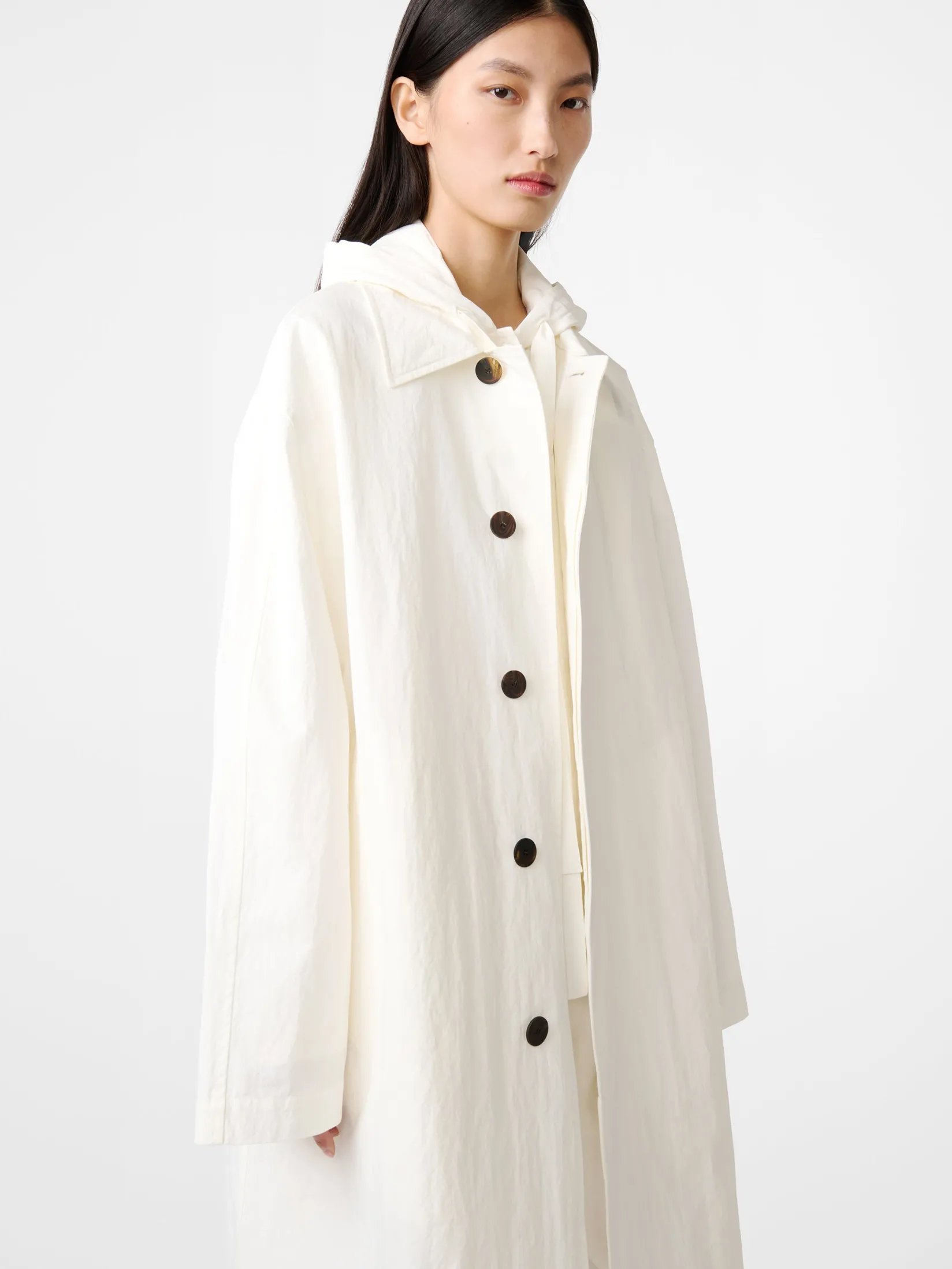Outlet Studio Nicholson Nevis Coat Parchment