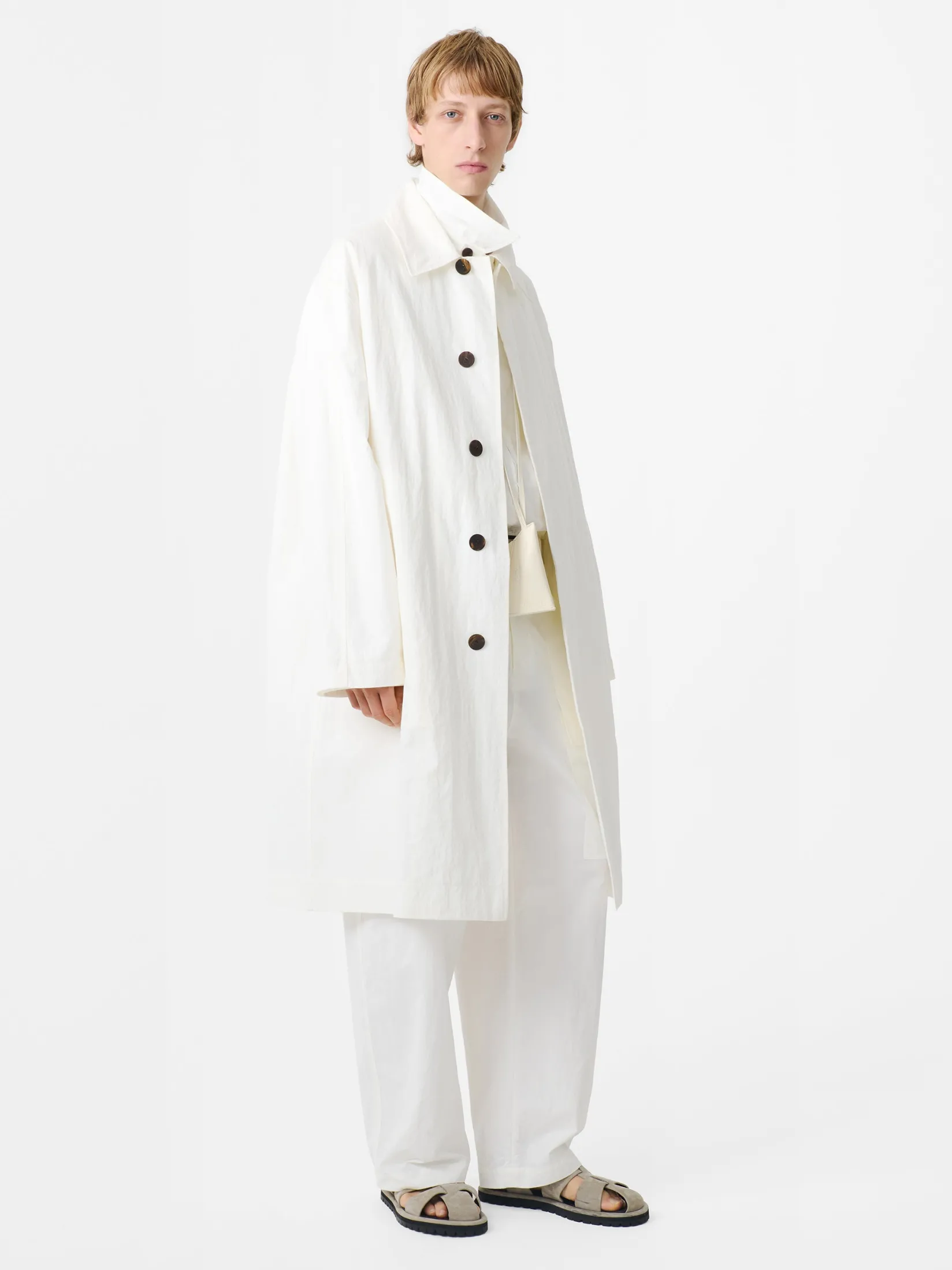Outlet Studio Nicholson Nevis Coat Parchment