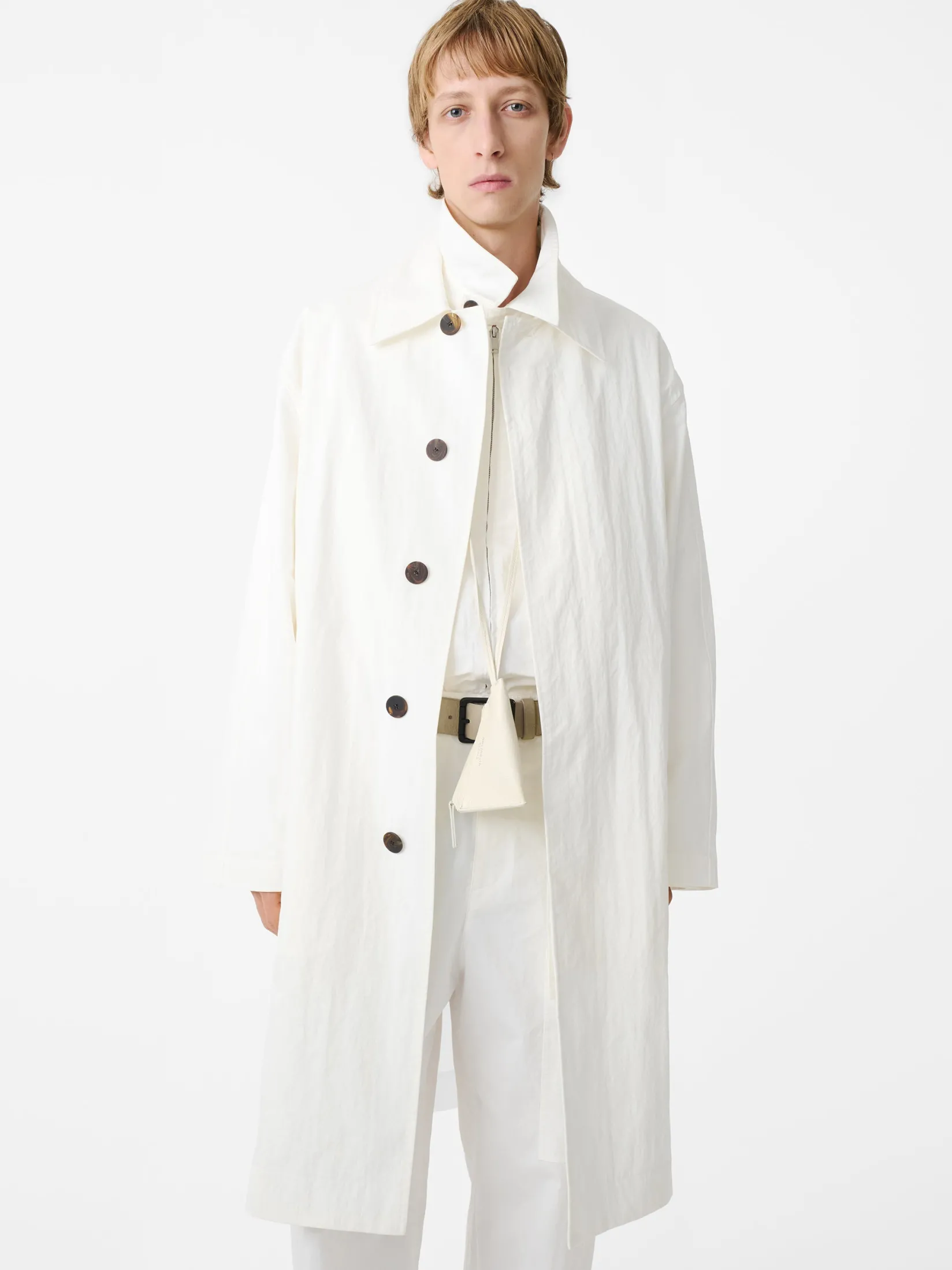 Outlet Studio Nicholson Nevis Coat Parchment