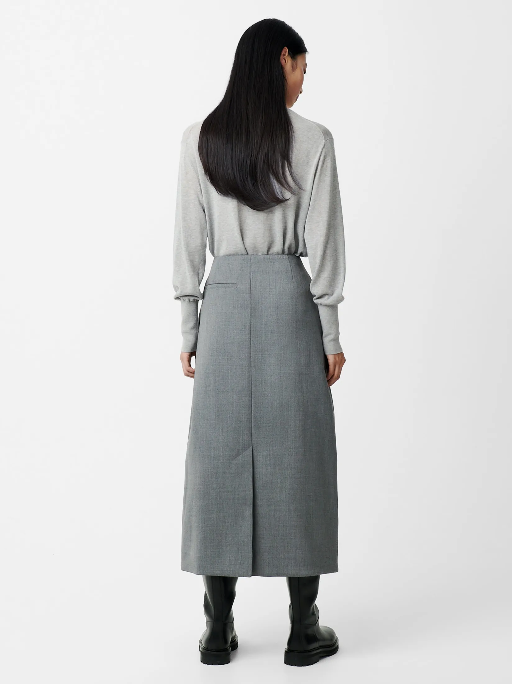 Discount Studio Nicholson Nilo Knit Light Grey Marl