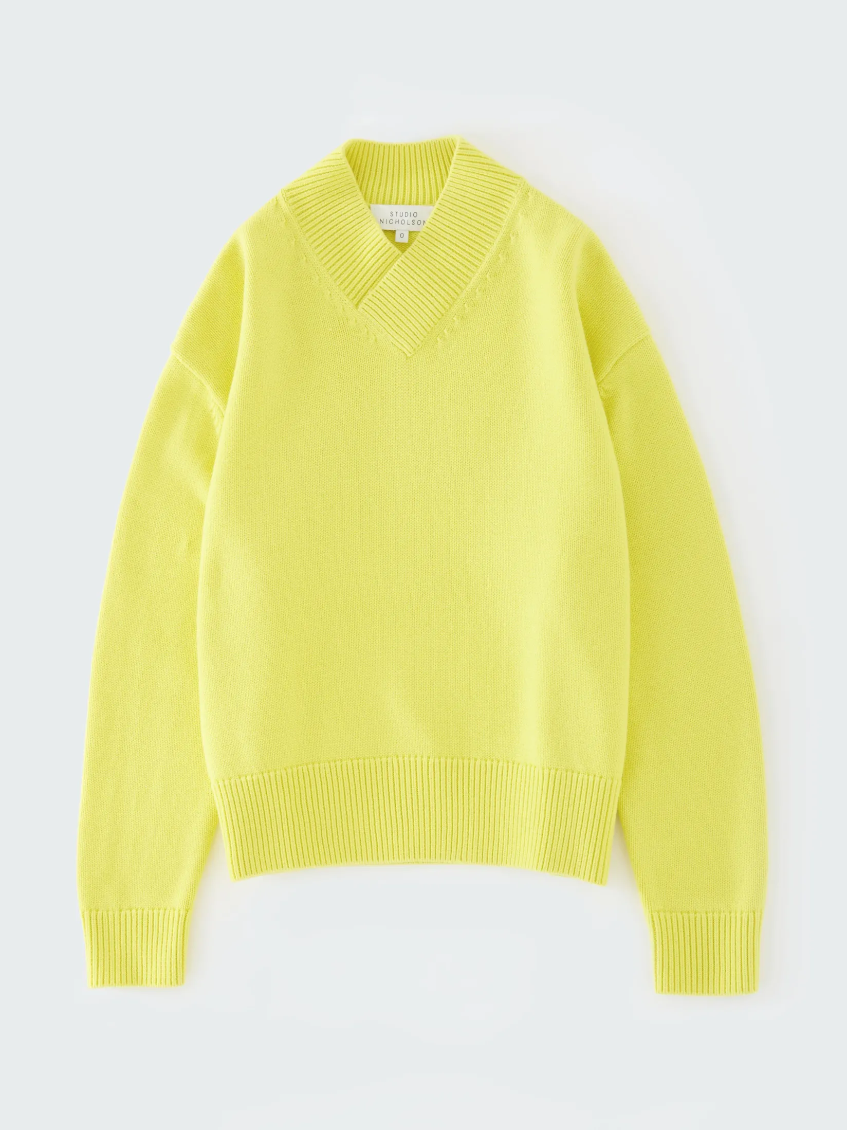 Discount Studio Nicholson Nohwe Knit Acid Yellow