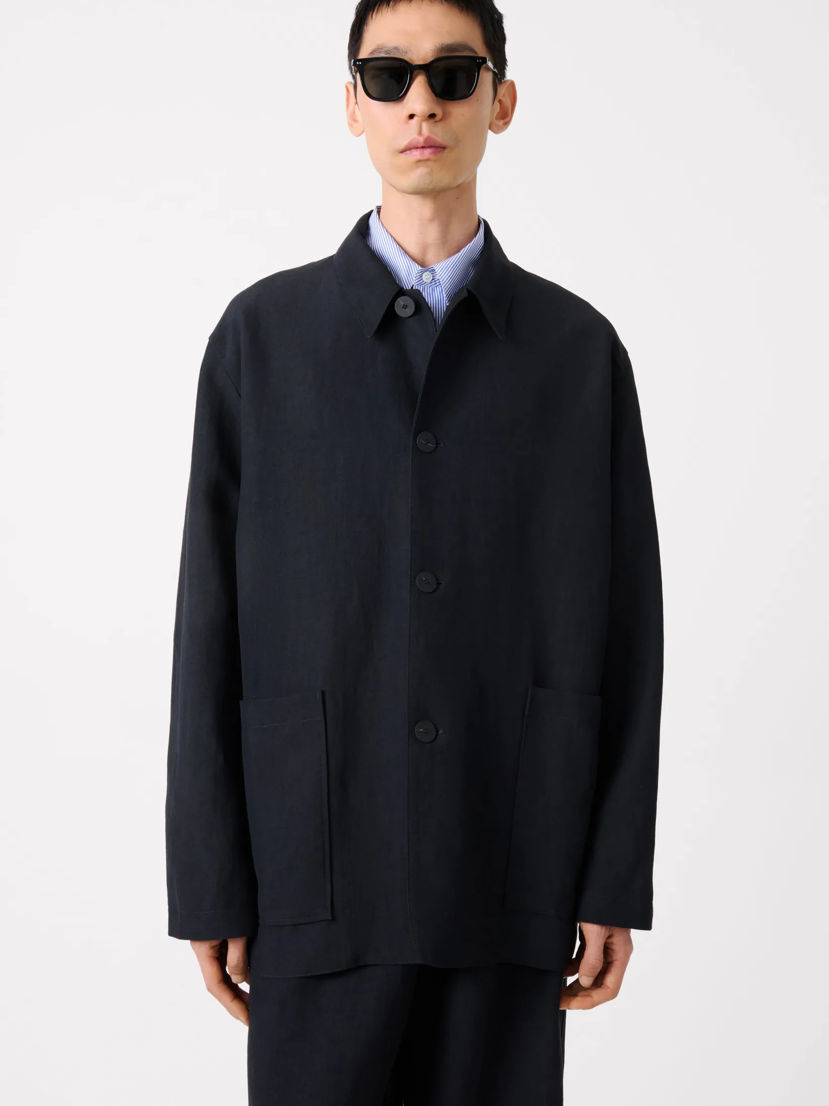 Clearance Studio Nicholson Nopi Jacket Darkest Navy